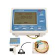Medidor digital LCD+Sensor de flujo + Valvula solenoide 1/2