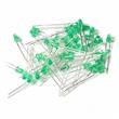 Pack 50 Led 3mm Verdes Alta Luminosidad