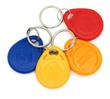 Pack X 10 Llavero Rfid Numerados Proximidad 125khz Colores