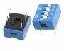 Dip Switch 4 Posiciones 2.5mm Azul