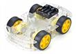Kit Chasis Auto Robot 4wd 4 Ruedas Arduino Raspberry
