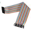 Pack 40 Cables Protoboard Hembra Hembra 30cm Arduino Dupont