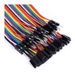 Pack 40 Cables Protoboard Macho Hembra 30cm Arduino Dupont