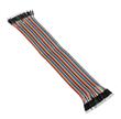 Pack 40 Cables Protoboard Macho Macho 30cm Arduino Dupont