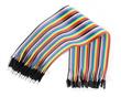 Pack 40 Cables Protoboard Macho Macho 30cm Arduino Dupont