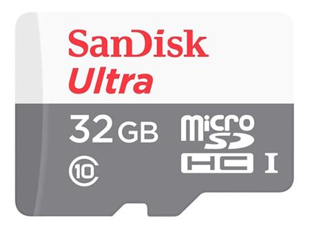 Memoria Sandisk Micro Sd 32gb Ultra Clase 10 Full Hd Celular