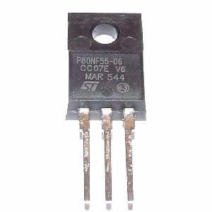 Transistor P80nf55 Stp80nf55 To-220 Nuevos