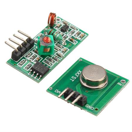 Kit Modulo Rf Emisor Y Receptor 433mhz 433 Mhz Arduino