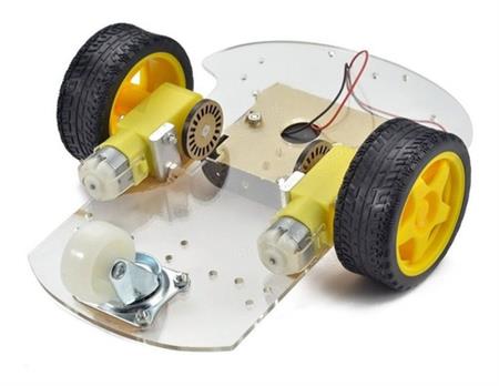 Kit Chasis Auto Robot Smart Car 2wd 2 Motores Arduino