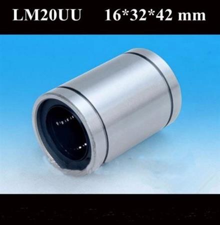 Rodamientos Lineales Lm20uu Ideal Cnc 20mm Lm20
