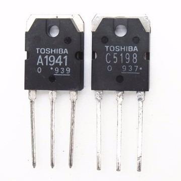 Par De Transistores A1941 C5198 2sa1941 2sc5198 To-3p Nuevos