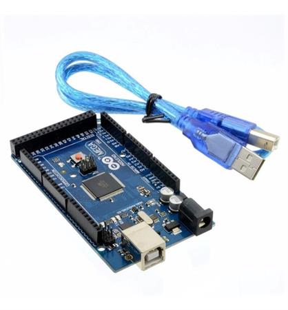 Arduino Mega 2560 R3 16au Domotica Y Robotica + Cable Usb