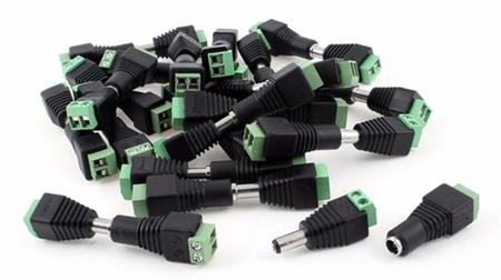 Plug Adaptador Utp Dc Alimentacion Camara Cctv X 10 Par