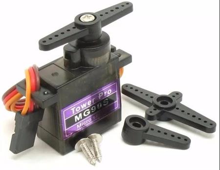 Mini Servo Tower Pro Mg90 1.8kg Engranajes Metal Arduino
