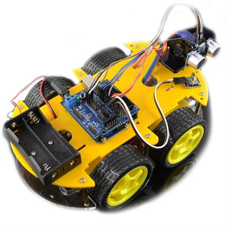 Kit Para Armar Auto Inteligente 4wd Drive Smart Car Arduino