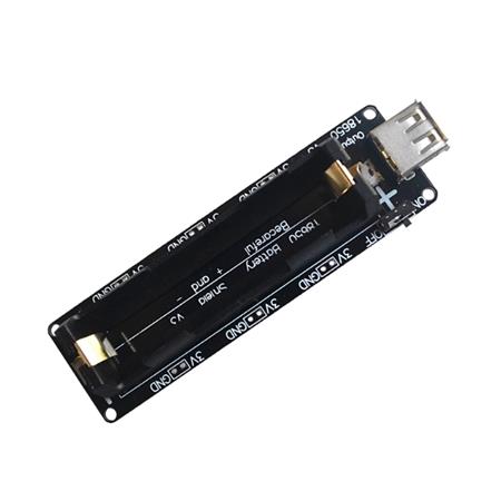 Modulo Power bank para 1 bateria 18650 5V / 3V Micro USB
