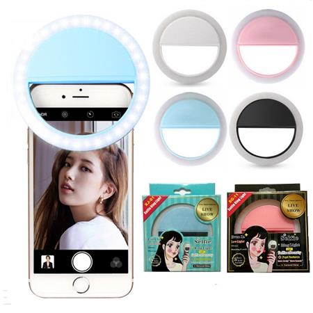 Aro De Luz Led Selfie Anillo Celular Maquillaje Ring Tablet