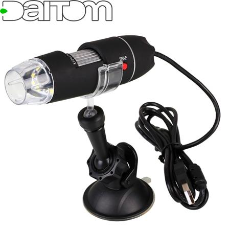 Microscopio Digital Usb Zoom 1000x 2mpx 8 Luz Leds Pc Mac