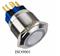 Boton Pulsador Bloqueo 25 Mm Largo 3a/250v Led Acero Inox