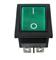 Boton Interruptor 30a 220v Verde 4pin Dpst On/off