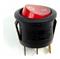 Llave Tecla Kcd1-105 Rojo Con Luz On-off 10a 125 V 6a 250 V